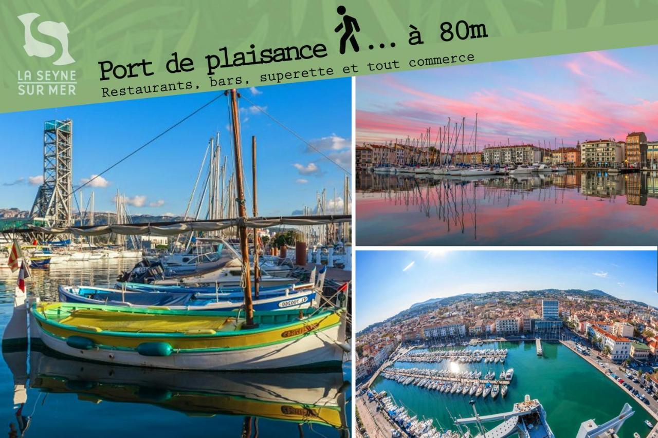 Le Cabanon H24,cosy,port,plage,wifi,netflix * La Seyne-sur-Mer